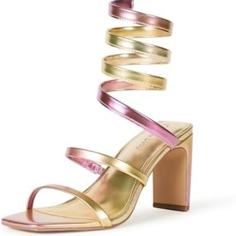 The Drop Women's Aimee Spiral Heeled Sandal Size 7.5